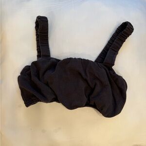 Madewell Black Crop Top